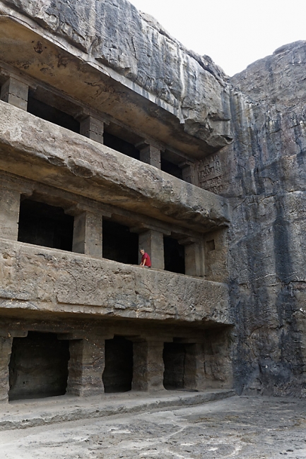 Grottes d'Ellora-Grottes bouddhistes-004
